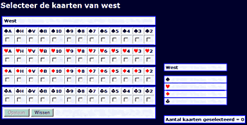 Invoeren kaarten